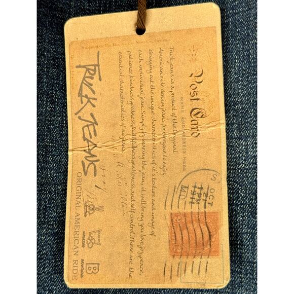 Truck Jeans Original American Ride Country Rodeo Westerncore NWT Women Size 11 - Picture 12 of 12